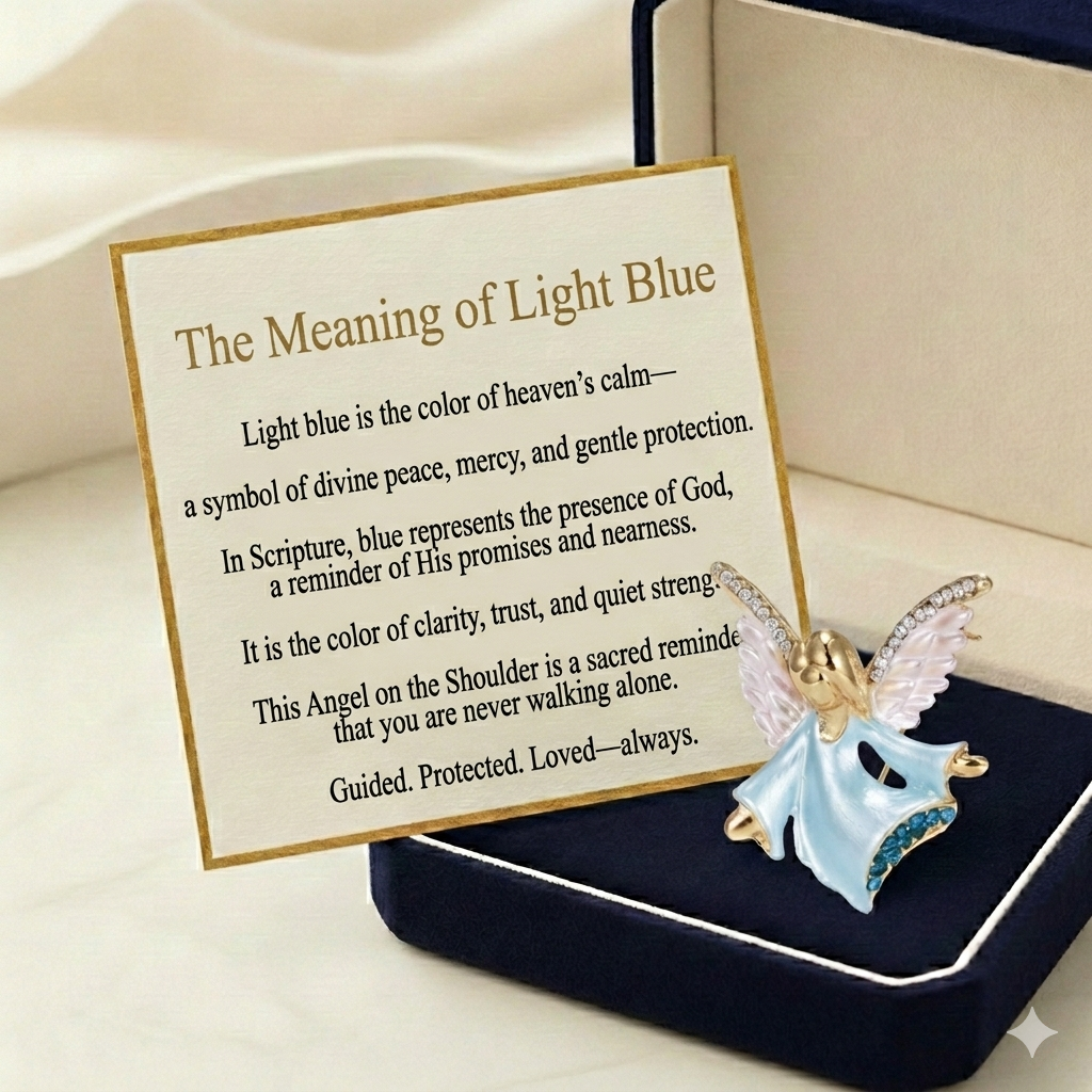 Light Blue Sacred Angel